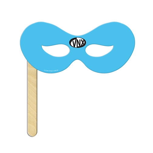 DMKF4 Superhero Mask on a Stick With Full Color...